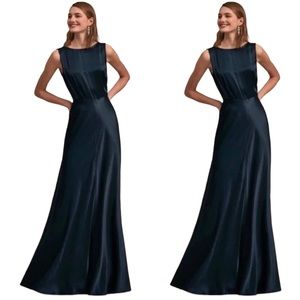 NWT BHLDN Navy Blue Ghost London Alexia Dress